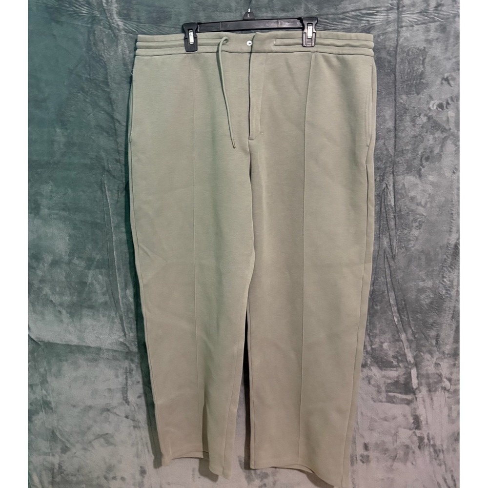 Nike Sweatpants Mens 2XL Green Stained Workout running Gym See Pics